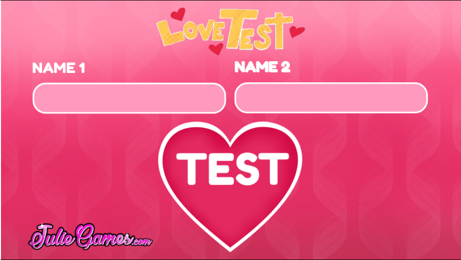 Love Tester game cover